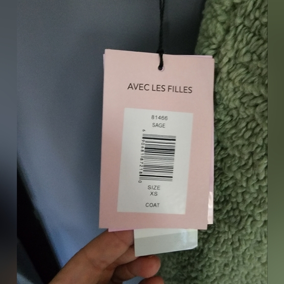 NWT Avec Les Filles Quilted Anorak Size XS - Picture 4 of 13